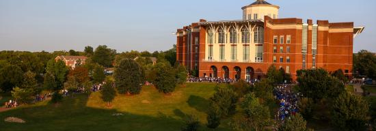 Campus ruckus by the WT Young library