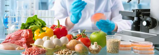 Up close of a collection of fruits and vegetables